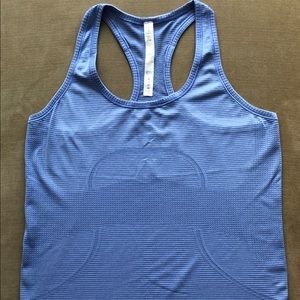 LULULEMON Blue Swiftly Tech Racerback, Size 10